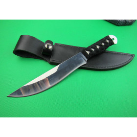 Mirror Surface With Black Belt Handle Small Knife Pocket Knife Outdoor Tools UDTEK01313 
